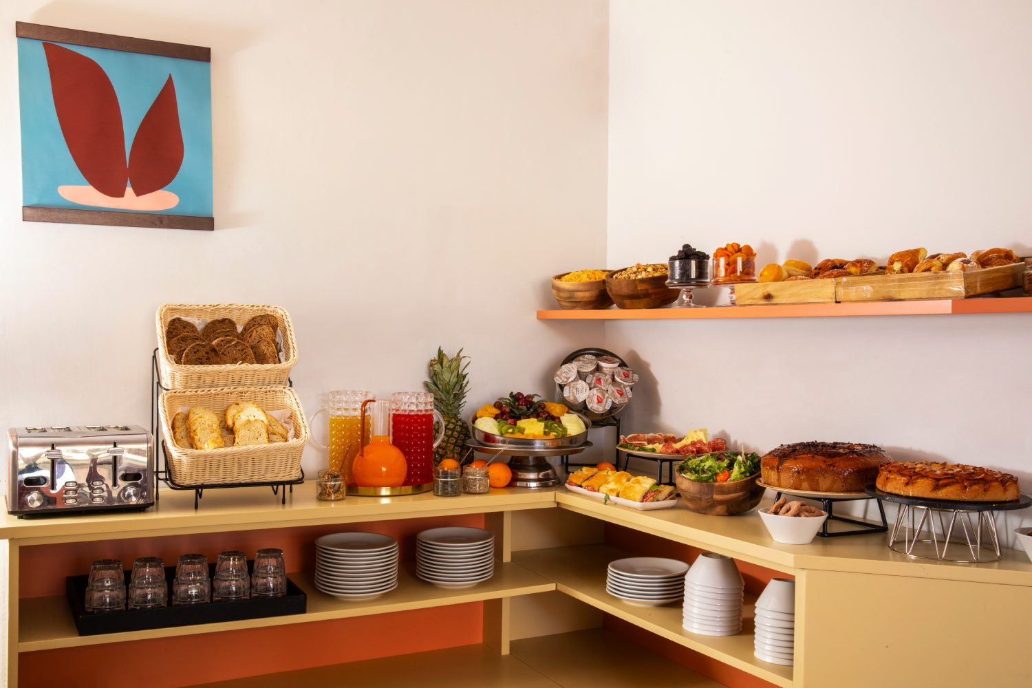 Breakfast buffet with a wide selection - Barberini Retreat Boutique Hotel - BZAR hotel in Rome